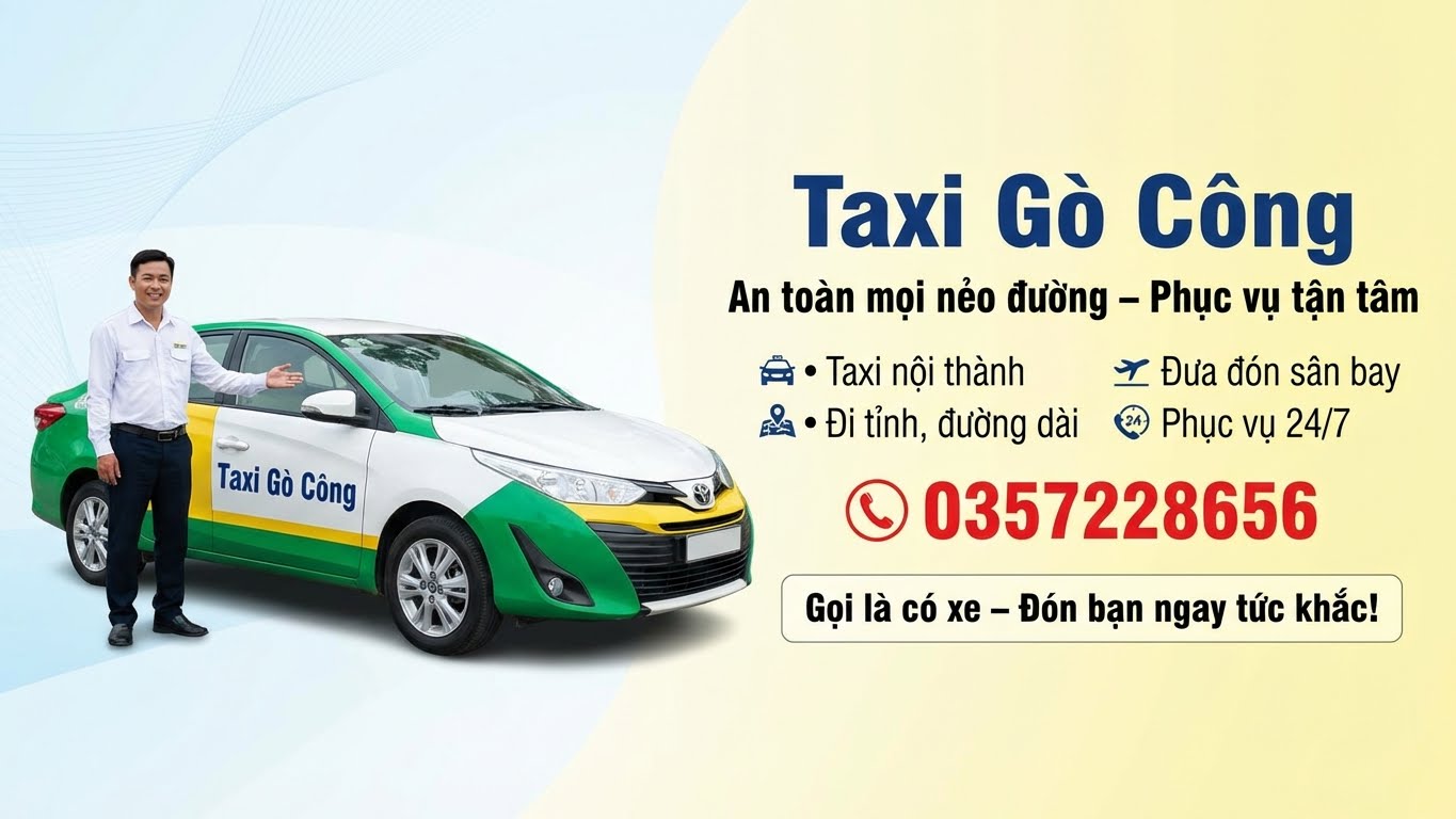 Bảng giá cước taxi tour tham khảo